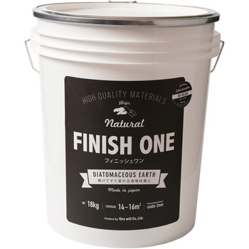 注文コード:17396490 FINISH ONE 珪藻土 缶 ワンウィル