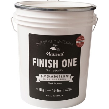 注文コード:17396499 FINISH ONE 珪藻土 缶 ワンウィル