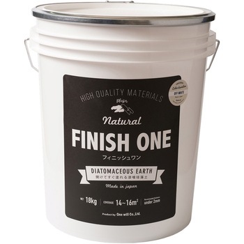 注文コード:17396517 FINISH ONE 珪藻土 缶 ワンウィル