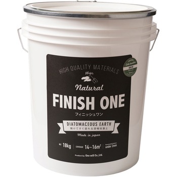 注文コード:17396535 FINISH ONE 珪藻土 缶 ワンウィル