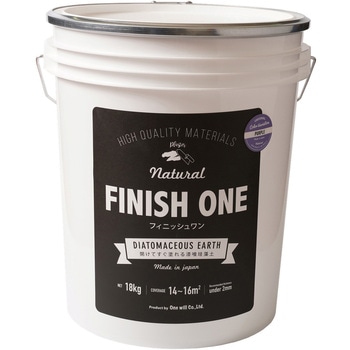 注文コード:17396569 FINISH ONE 珪藻土 缶 ワンウィル