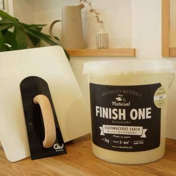 注文コード:17396569 FINISH ONE 珪藻土 缶 ワンウィル