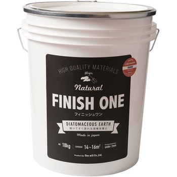 注文コード:17396587 FINISH ONE 珪藻土 缶 ワンウィル