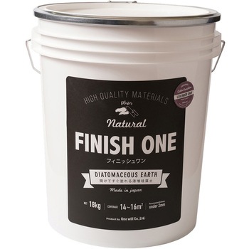 注文コード:17396648 FINISH ONE 珪藻土 缶 ワンウィル