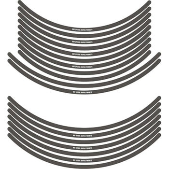 注文コード:17594255,17594264,17594273,17594298,17594307,17594316,17594325 リムストライプ RIM-10M レタリングあり MDF(エムディーエフ)