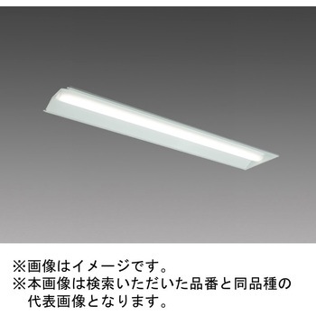 注文コード:18837029 LEDライトユニット形ベースライト Myシリーズ 40形 連結用 埋込形 連続取付専用タイプ 三菱電機