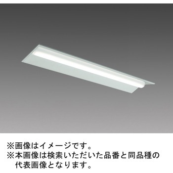 注文コード:18843469 LEDライトユニット形ベースライト Myシリーズ 40形 連結用 埋込形 連続取付専用タイプ 三菱電機