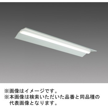 注文コード:18843670 LEDライトユニット形ベースライト Myシリーズ 40形 連結用 埋込形 連続取付専用タイプ 三菱電機