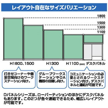 注文コード:19282542 Dパネルパーティション OUシリーズ サンワサプライ