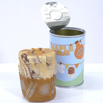 注文コード:21189265 5年保存 缶詰入りパン メープル 24缶セット 青空製パン