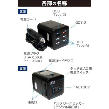 注文コード:21333980 インバーター Meltec(大自工業)