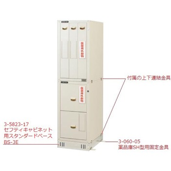 注文コード:21335703 セフティーキャビネットFXベース アズワン