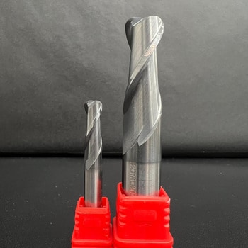 超硬コーナーラジアスエンドミル 標準型 リード角度35°AlCrSiNコーティング付 TOTIME