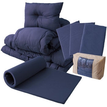 注文コード:21405170 ほこりの出にくい布団セット 8点 AQUA