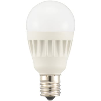 注文コード:21467366 小形LED電球 E17 60形相当 広配光 オーム電機