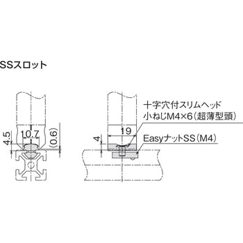 注文コード:21749333 GF-SF コネクタ SS スロットS - SUS(エスユーエス)