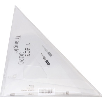 注文コード:24037764 三角定規 目盛り無し 内田洋行