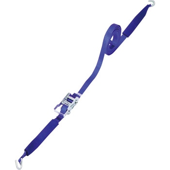 ベルト荷締機(ラチェットバックル式・JIS B 8850規格品) ナローフック TRUSCO