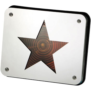 注文コード:25725973 サイドランプ用ステンレスカバー 星抜きタイプ JET INOUE(ジェットイノウエ)