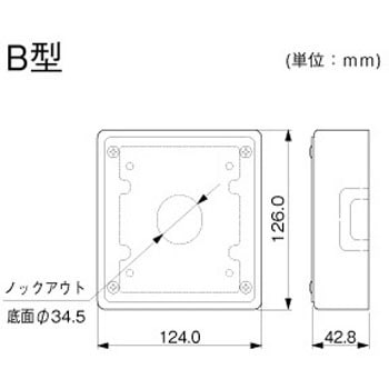 注文コード:25789348 メタルモール ジャンクションボックス マサル工業