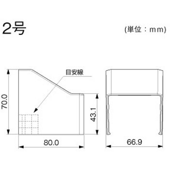 注文コード:25791134 屋外用エムケーダクト コンビネーション マサル工業
