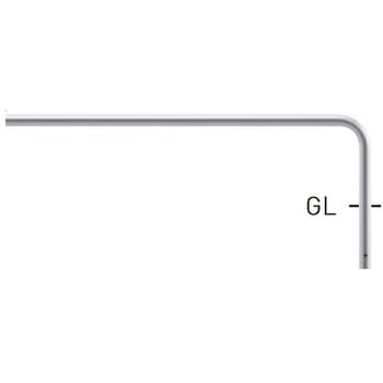 注文コード:25955239 自転車用ジョイント式パイプ (ステンレスタイプ) 帝金