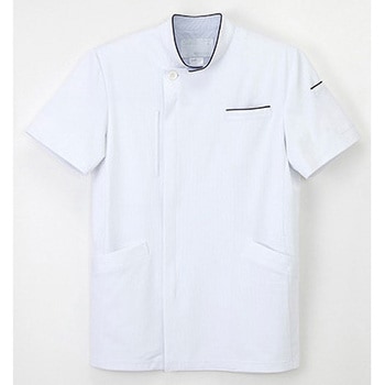 注文コード:26105180,26105189,26105198,26105207,26105216 アツロウタヤマ メンズジャケット ホワイト ATX-1027シリーズ ATSURO TAYAMA(ナガイレーベン)