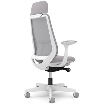 注文コード:26214267 ポータムシリーズ/固定肘/背メッシュ/EXスタンダードタイプ/ホワイトボディ/ハンガー無/ランバー無/ナイロンキャスター オカムラ(岡村製作所)