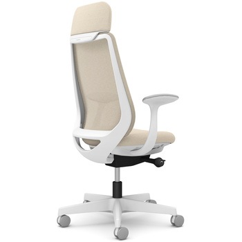 注文コード:26214276 ポータムシリーズ/固定肘/背メッシュ/EXスタンダードタイプ/ホワイトボディ/ハンガー無/ランバー無/ナイロンキャスター オカムラ(岡村製作所)