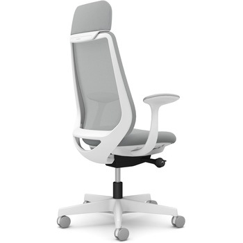 注文コード:26214337 ポータムシリーズ/固定肘/背メッシュ/EXスタンダードタイプ/ホワイトボディ/ハンガー無/ランバー無/ナイロンキャスター オカムラ(岡村製作所)