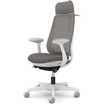 注文コード:26216209 ポータムシリーズ/固定肘/背メッシュ/EXスタンダードタイプ/ホワイトボディ/ハンガー有/ランバー無/ナイロンキャスター オカムラ(岡村製作所)