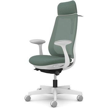 注文コード:26216227 ポータムシリーズ/固定肘/背メッシュ/EXスタンダードタイプ/ホワイトボディ/ハンガー有/ランバー無/ナイロンキャスター オカムラ(岡村製作所)