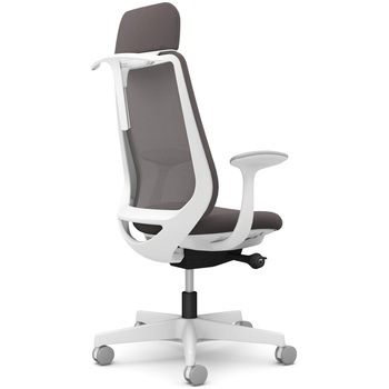 注文コード:26216245 ポータムシリーズ/固定肘/背メッシュ/EXスタンダードタイプ/ホワイトボディ/ハンガー有/ランバー無/ナイロンキャスター オカムラ(岡村製作所)