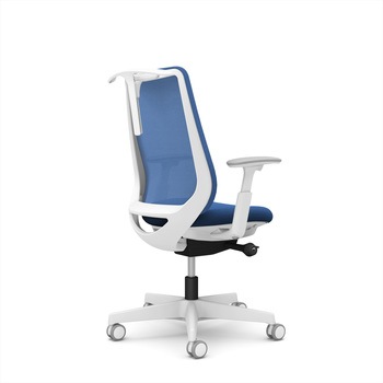 注文コード:26231880 ポータムシリーズ/可動肘/背メッシュ/スタンダードタイプ/ホワイトボディ/ハンガー有/ランバー無/ウレタンキャスター オカムラ(岡村製作所)