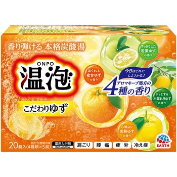 温泡 20錠 アース製薬
