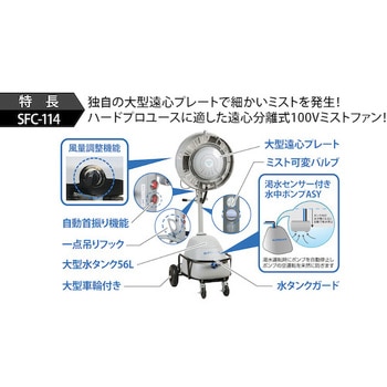 注文コード:28668388 ミスト発生機 スーパー工業