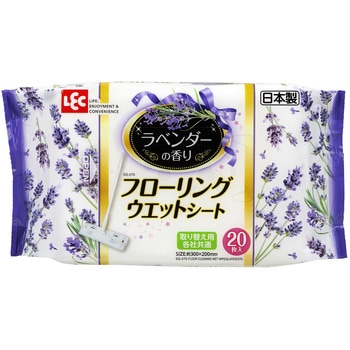 香りのフローリング用 ウエットシート LEC(レック)