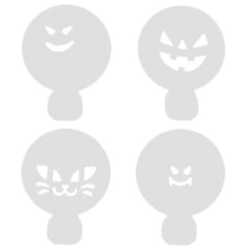 注文コード:28852068 ハロウィンミニステンシルセット タイガークラウン