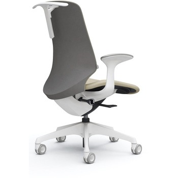 注文コード:29062339 スフィア,固定肘,ハイ,ホローウレタンC,座調節無,ハンガー有,ランバー有 オカムラ(岡村製作所)