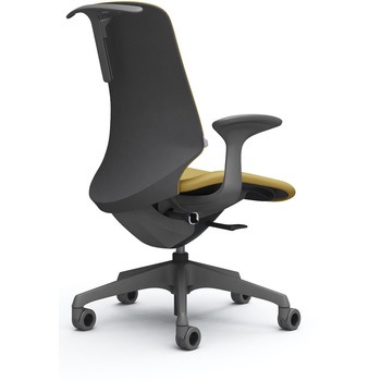 注文コード:29062384 スフィア,固定肘,ハイ,ホローウレタンC,座調節無,ハンガー有,ランバー有 オカムラ(岡村製作所)