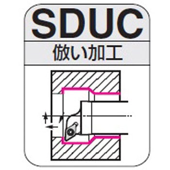注文コード:31049544,31049560,31049569,31049578 内径旋削用 スマートダンパー 交換式ヘッド(ポジティブインサート用) SDUC 倣い加工 住友電工ハードメタル