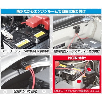 注文コード:31581278 防水平型ヒューズホルダー - エーモン