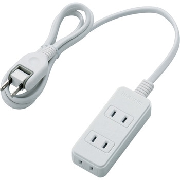 注文コード:31899526 電源タップ 延長コード 3個口 2P スタンダード スイングプラグ コンセント - エレコム