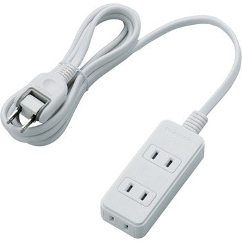 注文コード:31899535 電源タップ 延長コード 3個口 2P スタンダード スイングプラグ コンセント - エレコム
