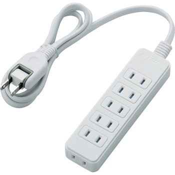 注文コード:31899693 電源タップ 延長コード 6個口 2P ほこり防止シャッター スイングプラグ コンセント - エレコム