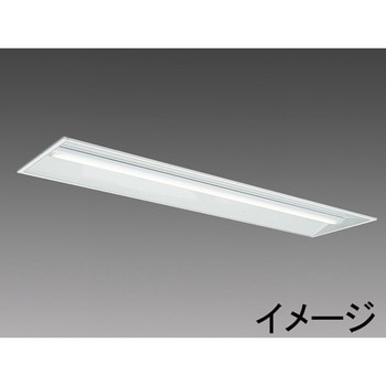 注文コード:33040467 LED照明器具 LEDライトユニット形ベースライト(Myシリーズ) 埋込形 300幅 器具高さ107mm 全長1284mm(リニューアルタイプ) 高出力タイプ 三菱電機