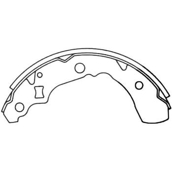 注文コード:34990627 ブレーキシュー(ハーフタイプ) MKカシヤマ