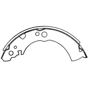 注文コード:34991083 ブレーキシュー(ハーフタイプ) MKカシヤマ
