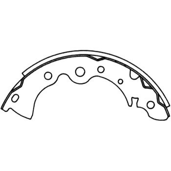 注文コード:34991162 ブレーキシュー(ハーフタイプ) MKカシヤマ