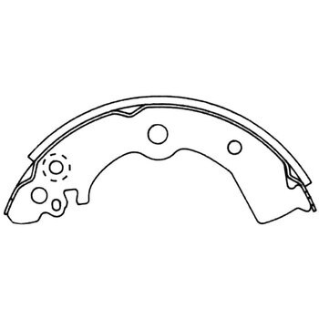 注文コード:34991275 ブレーキシュー(ハーフタイプ) MKカシヤマ